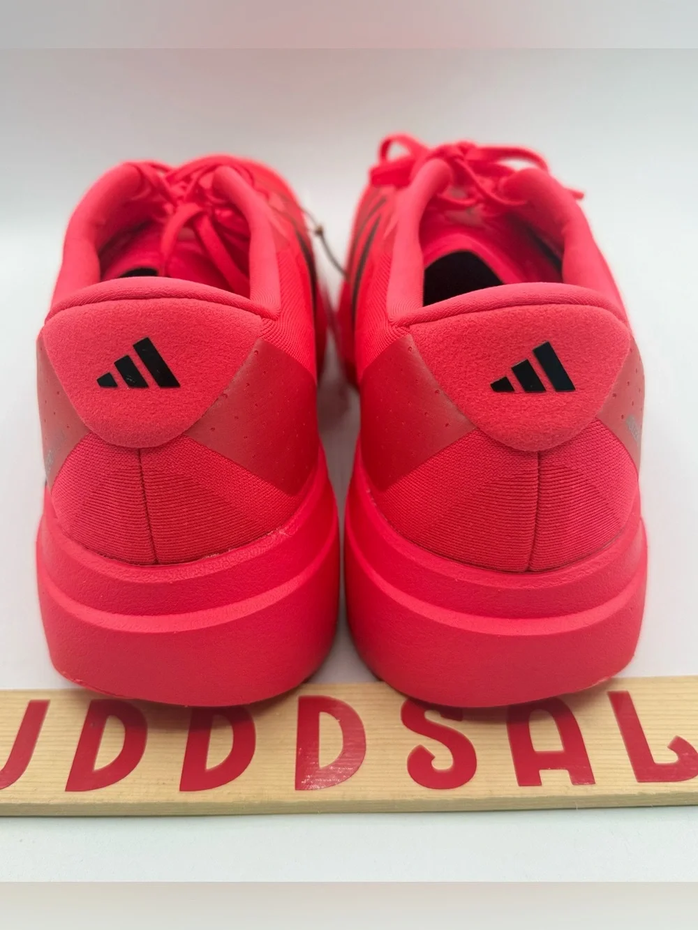 Adidas Adizero Evo SL Running Shoes Solar Red Black JS4492 Men’s Sz 13 NWT  New